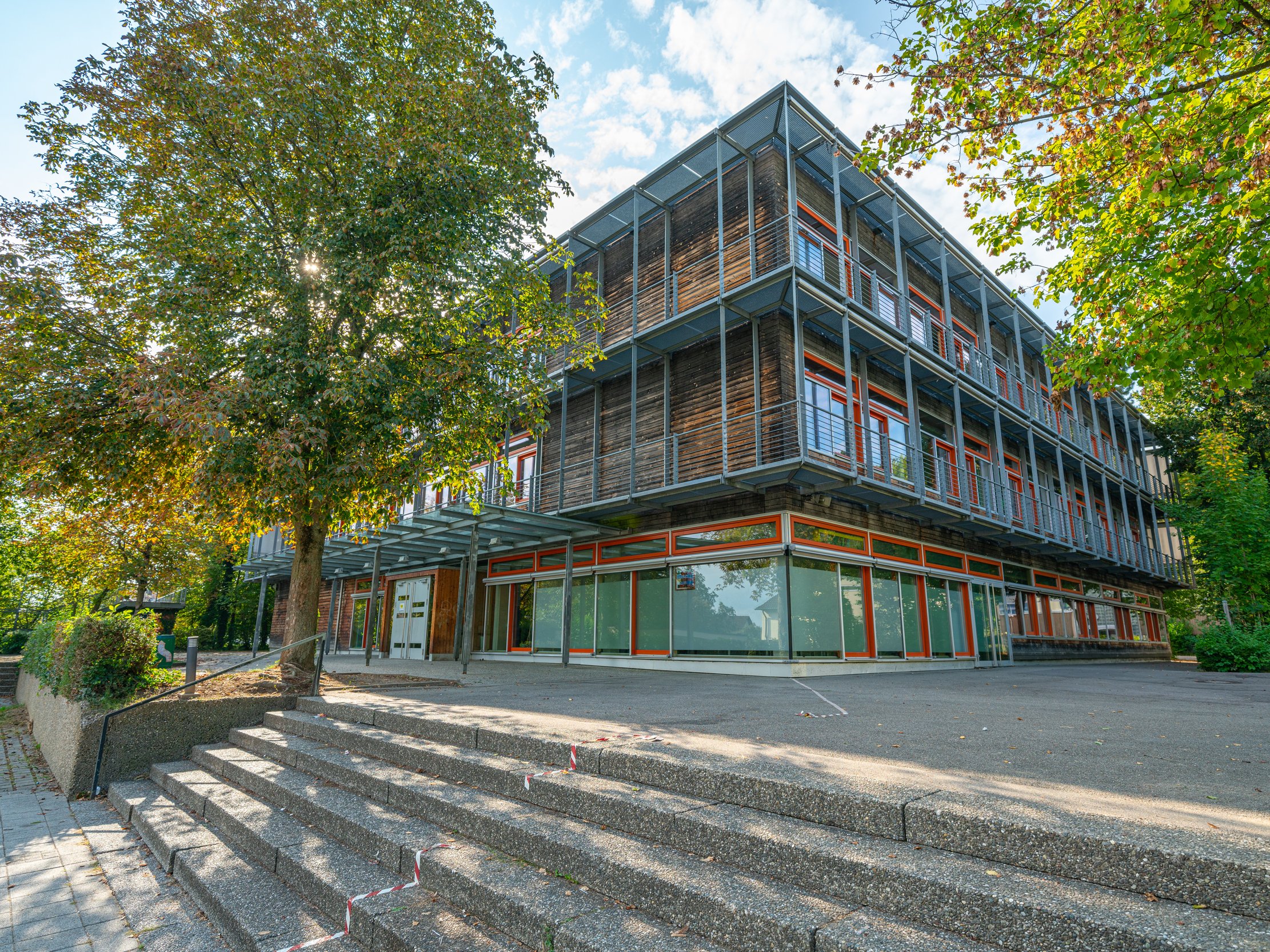 Riedbachschule - die Gemeinschaftsschule in Steinheim - Gebäude von außen