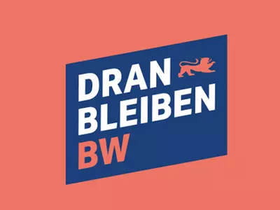 Logo Dran bleiben BW
